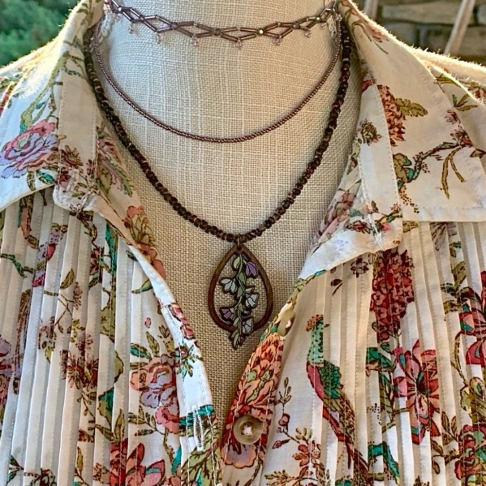 Woodland Multi-Layered Necklace - Picture 4 of 14